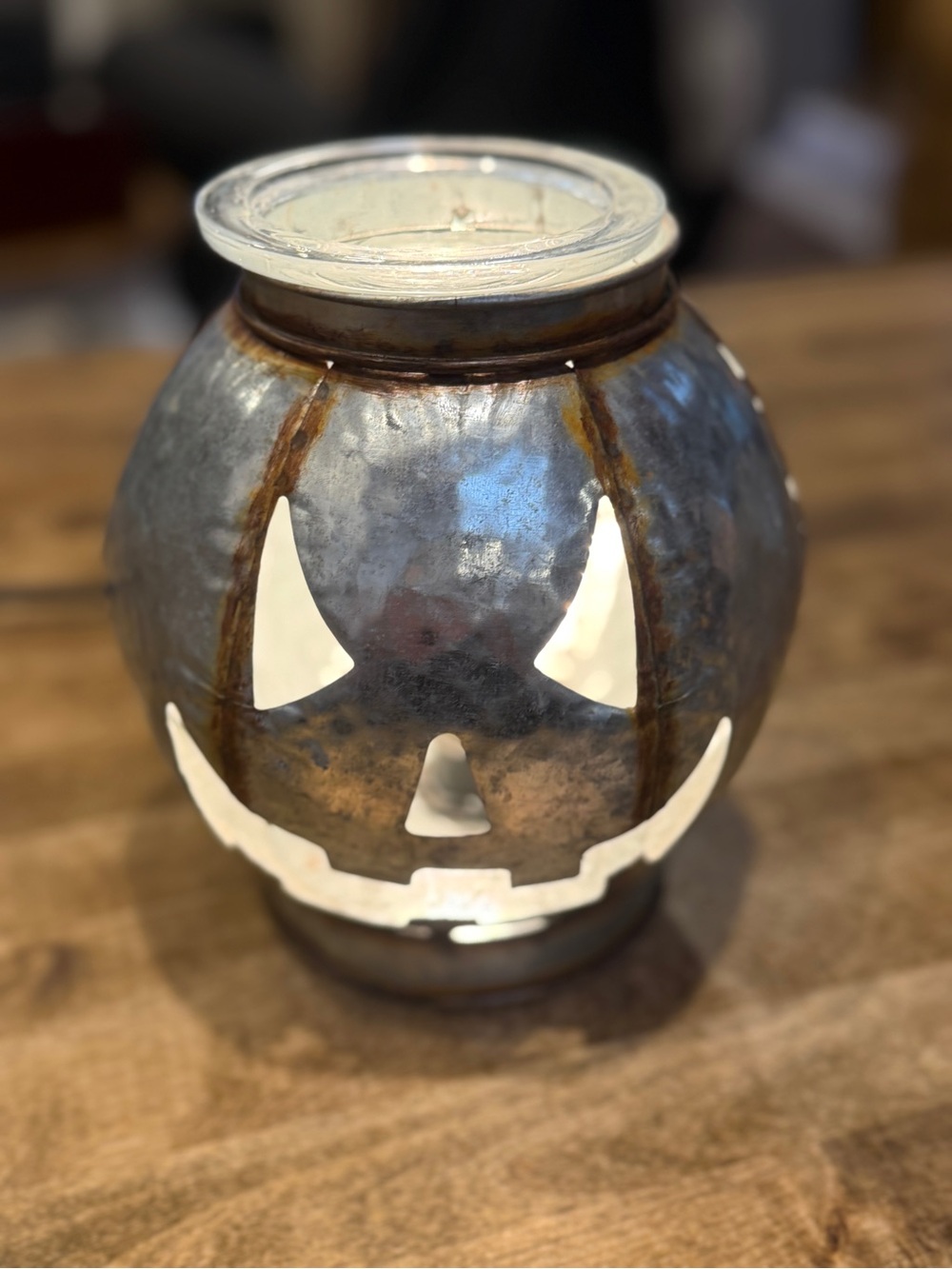 Scentsy Rust Jack-O'-Lantern Lantern Warmer - Picture 3 of 8